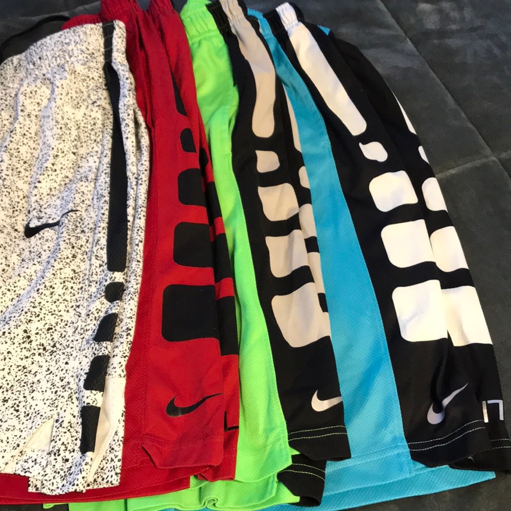 4 pairs of Nike elite shorts- dri-fit